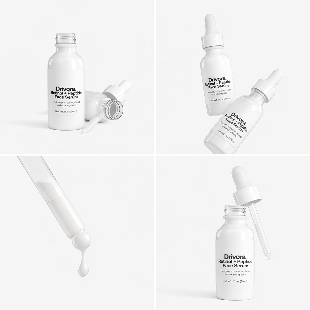 Drivora Skin Renew – Retinol & Peptide Face Serum