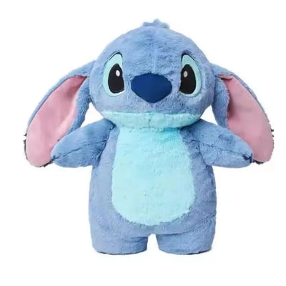 Stitch Plush Hand Warmer – Soft Hot Water Bottle, Cute Winter Gift